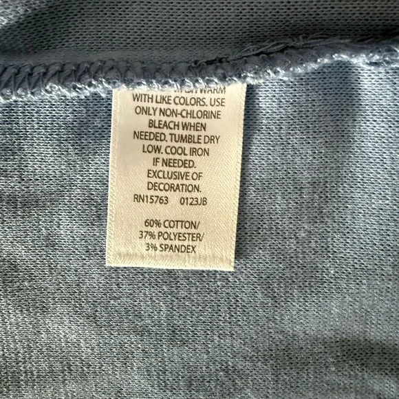 Hanes Kids Light Blue Zip-Up Hoodie - Picture 3 of 3